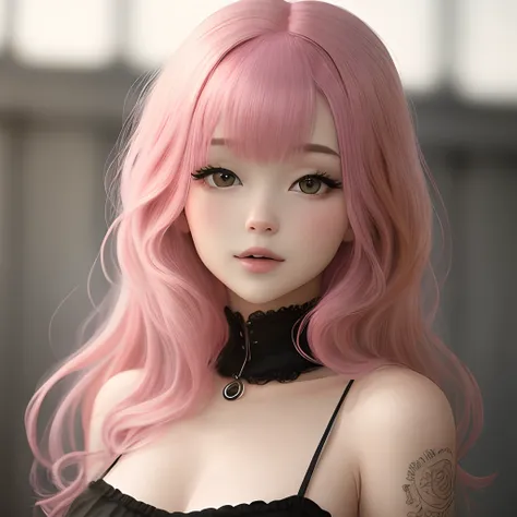 Pink hair