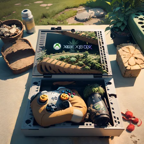 Jaimerais avoir une image avec le logo de xbox avec de la weed