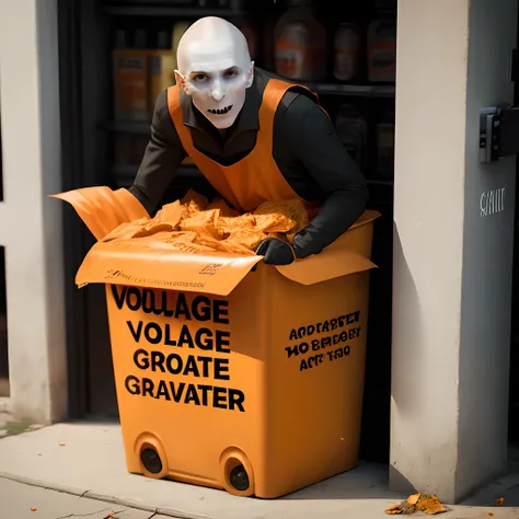 Voldemort Orange Garbage Man