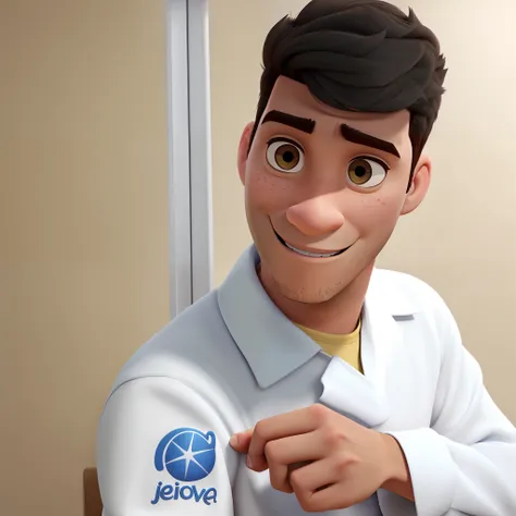 homem jovem estilo disney pixar, alta qualidade, mais alta qualidade