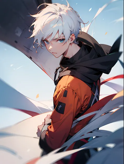 Boy White Hair Anime Twink