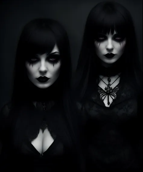 Beutiful Dead Gothic Woman