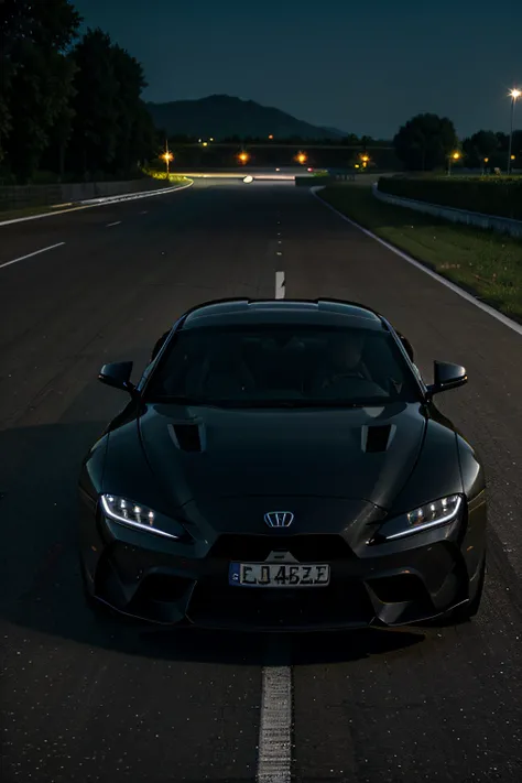 supra secret autobahn v12, A night but pleasant landscape