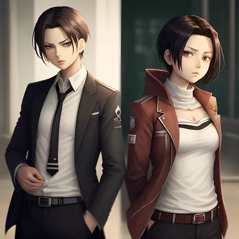 Fille De Mikasa Ackerman et de Levi Ackerman