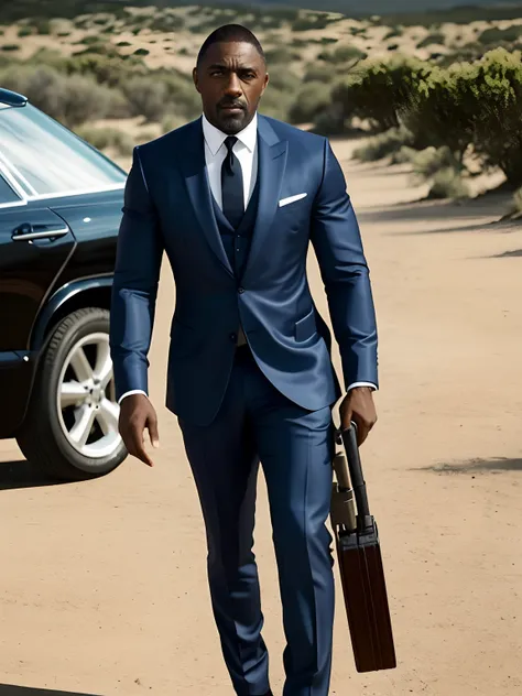 Idris Elba como James Bond 007