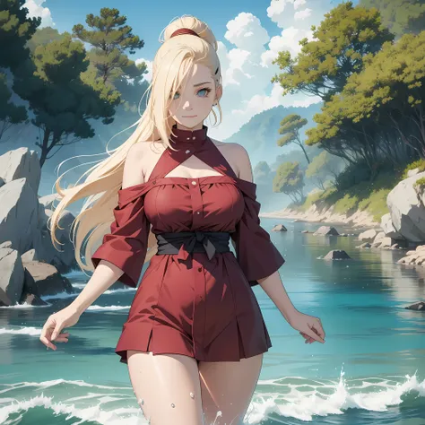 "the Extremely Detailed CG Unity 8K Wallpapers，tmasterpiece，Best picture quality，【😊Colored Forest，depth of fields，Lots of splashing droplets:1.2，petals，Toys surround，ventania，Foliage，grassy fields，volumettic light】blond hairbl，Be red in the face，ssmile，Hal...