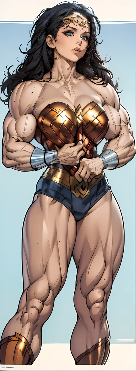 Asgard, Valkyries, mulher cavaleiro, Anatomia correta,epic fantasy digital art,tmasterpiece,8k,high-definition resolution,desenho detalhado,Qulidade Superior,, Epic composition, (((((huge muscles)))))