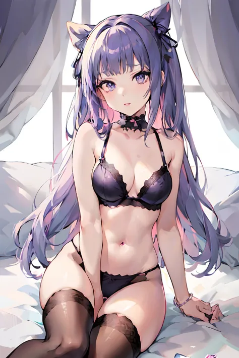 Anime girl in lingerie sitting on bed with window open, Seductive Anime Girl, small curvy loli, Cute anime girl, Beautiful anime girl, pretty anime girl, (Anime Girl), charming anime girls, nightcore, Anime Girl, best anime 4k konachan wallpaper, guweiz, a...
