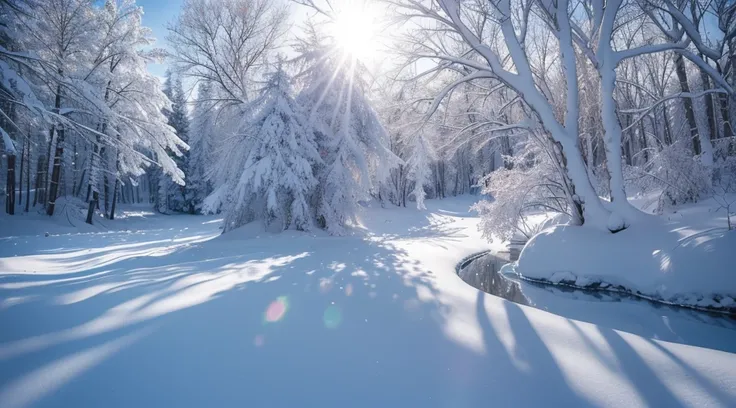 In the cold winter months，The ground is covered with a thick layer of snow，Its as if the world is dressed in white。Sin embargo，This is not enough，Nature also quietly embellishes its most precious gifts。

When you wake up to the first rays of sunlight in th...