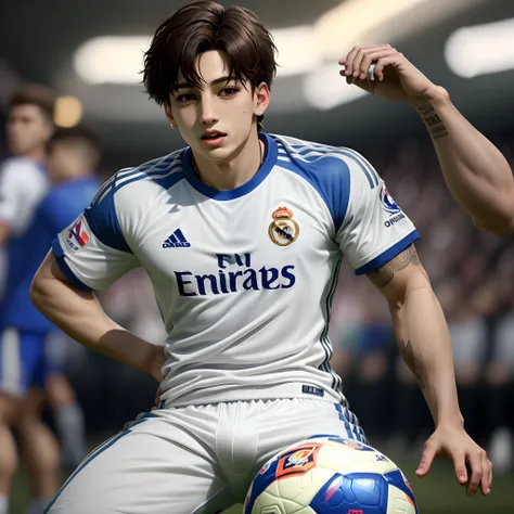 jungkook loiro jogador do real madrid