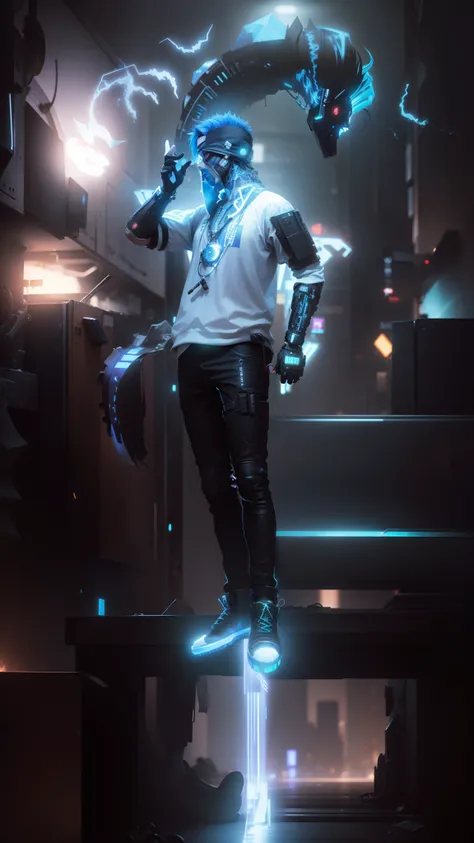 Change cyberpunk boy ultra realistic