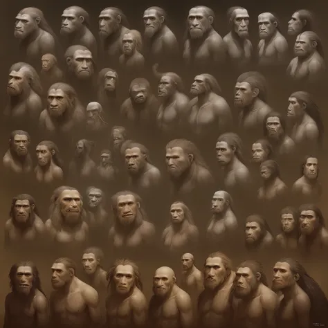 Evolution of hominids