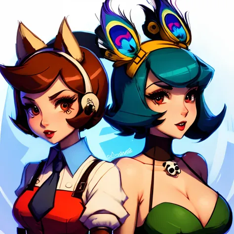 Peacock skullgirls