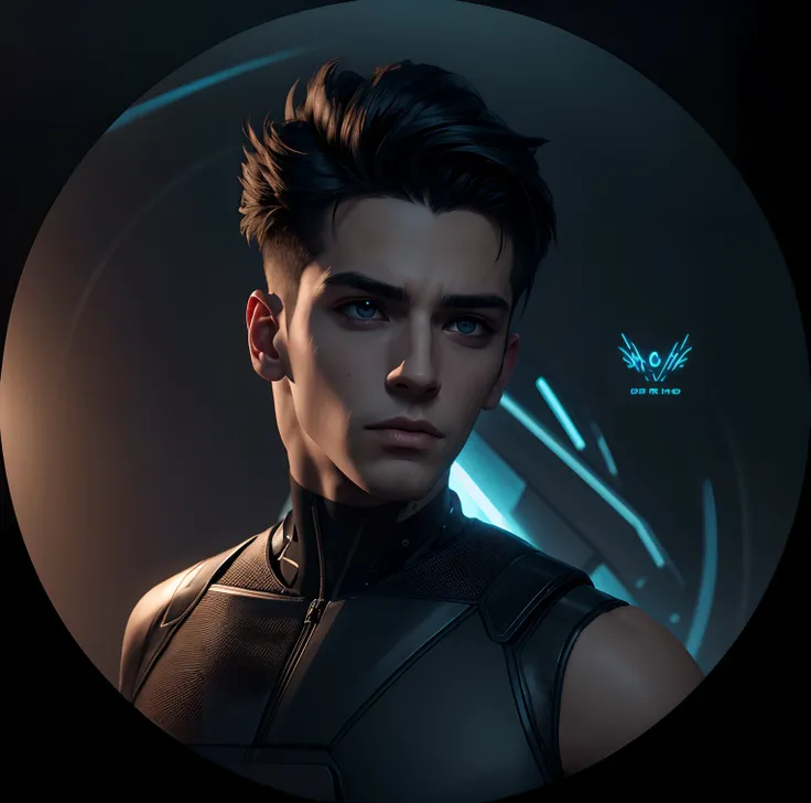 Change background cyber punk and handsome boy realistic face,8k ultra realistic