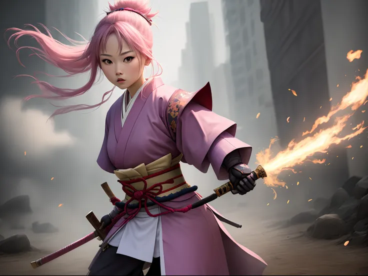 Pink samurai