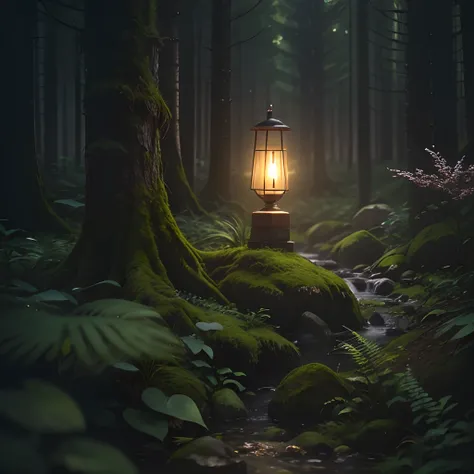 A LIGHT IN THE FOREST