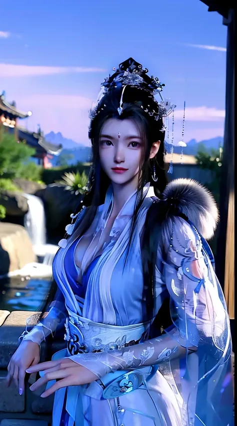 Yue Yao，Solo，cleavage，