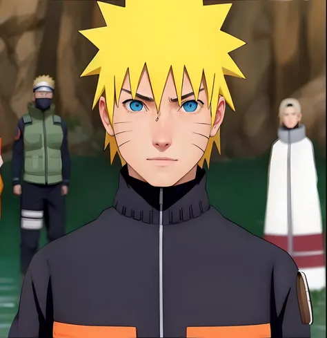 Hyperrealistic version of Naruto, hyperdetailed, 8k, hyperrealistic