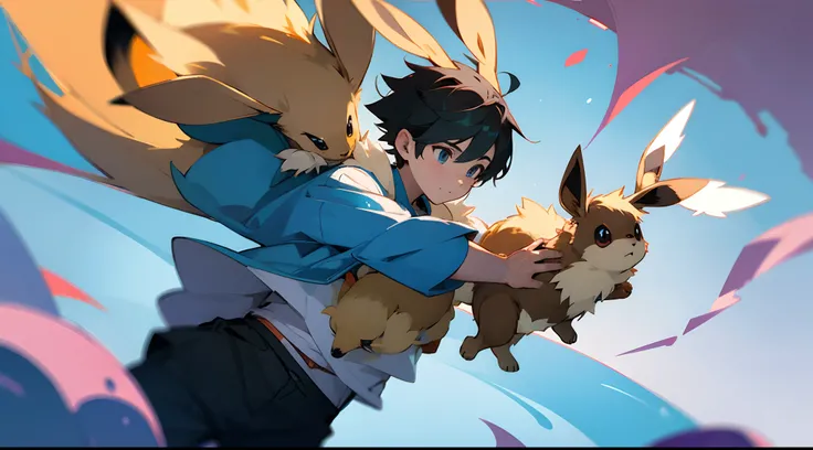 Boy with Eevee