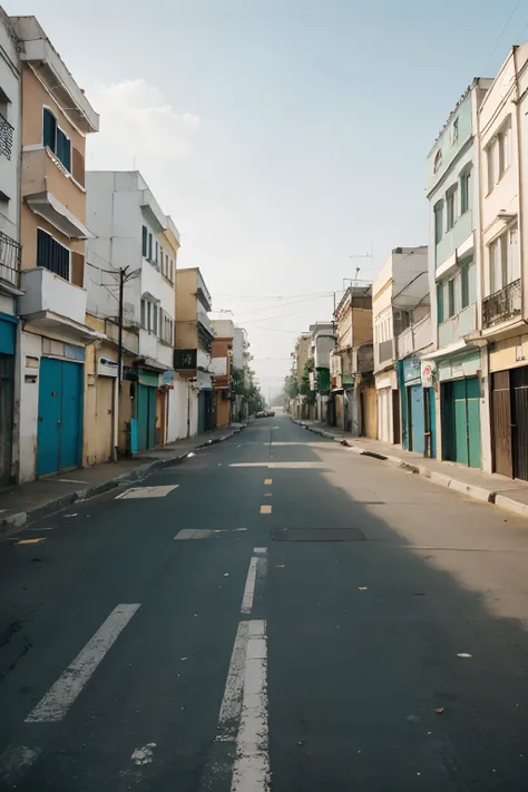 Empty Lagos street high quality stock photo background