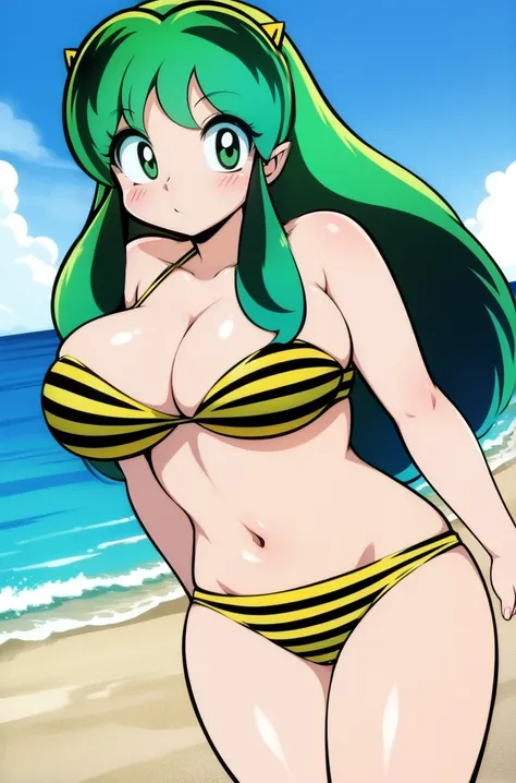 lum, bikini, superhero costume, urusei yatsura