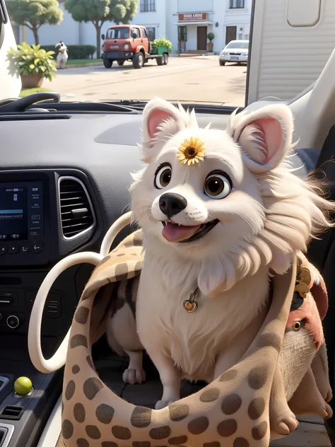 Penelope cachorrinha feliz