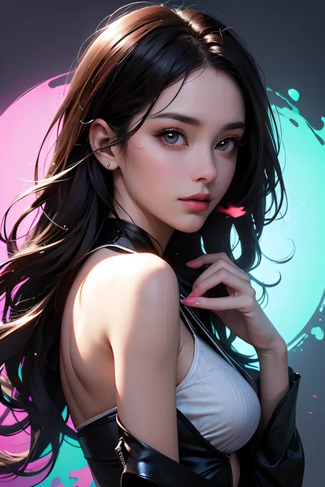 masterpiece, best quality, (extremely detailed CG unity 8k wallpaper, masterpiece, best quality, ultra-detailed, best shadow), (detailed background), (beautiful detailed face, beautiful detailed eyes), High contrast, (best illumination, an extremely delica...