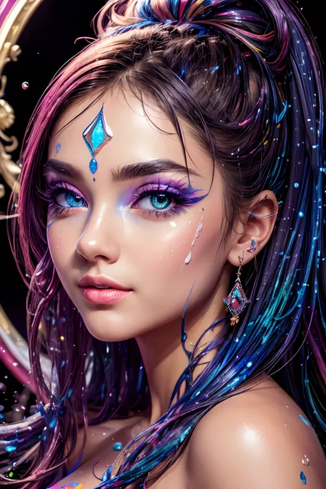 masterpiece, best quality, (extremely detailed CG unity 8k wallpaper, masterpiece, best quality, ultra-detailed, best shadow), (detailed background), (beautiful detailed face, beautiful detailed eyes), High contrast, (best illumination, an extremely delica...