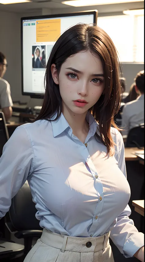 (best quality, 4k, 8k, high-res, masterpiece:1.2), ultra-detailed, (realistic, photorealistic, photo-realistic:1.37), (beautiful detailed eyes, beautiful detailed lips, extremely detailed eyes and face:1.2), studio lighting, physically-based rendering, viv...