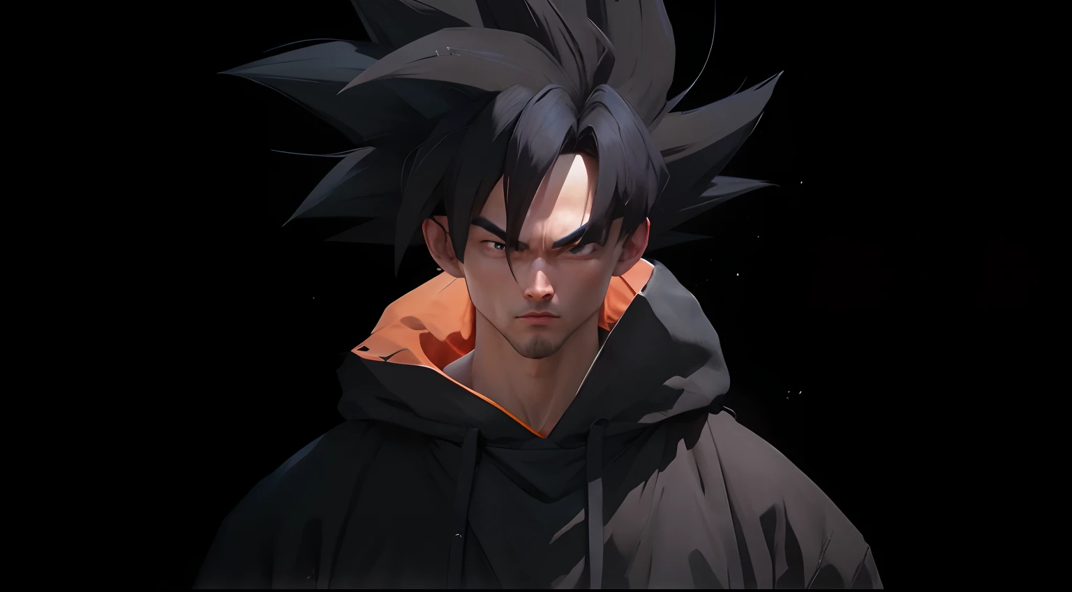 Hyperrealistic version of Goku, hyperdetailed, 8k, hyperrealistic