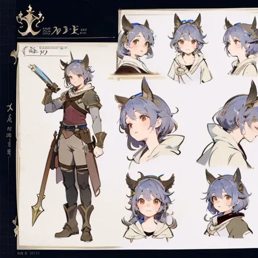 CharacterDesignSheet、Granblue Fantasy