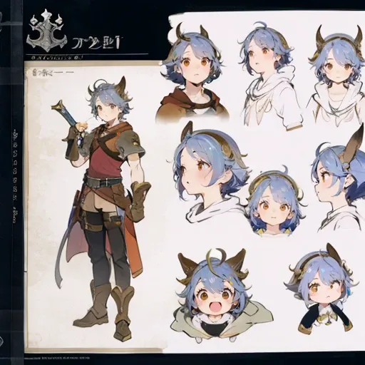 CharacterDesignSheet、Granblue Fantasy