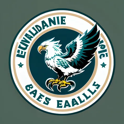 Generate an alternate logo for the Philadelphia Eagles