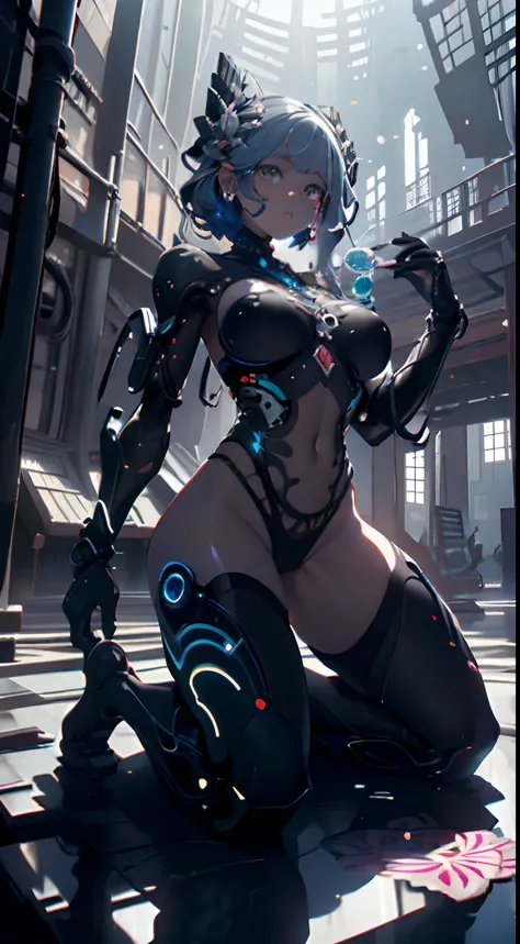(1girll:1.4),arte de terror, Funk, Unity 8k wallpaper, Ultra detailed, Beautiful and aesthetic, Masterpiece, Best quality, (zentangle, mandalas, Tangled, entangle) Intricate, Highly detailed, art stations, behans, Anart features biomechanics style illustr...