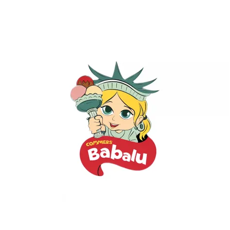 A cartoon character with a lady holding a donut in her hand, Directed by: Paul Balkay, Directed by: Basuki Abdullah, Rasputin como personagem Grubhub, Jen Bartel, s baraldi |, inspirado em Basuki Abdullah, arte oficial, Imagem promocional, Baba Yaga, Direc...