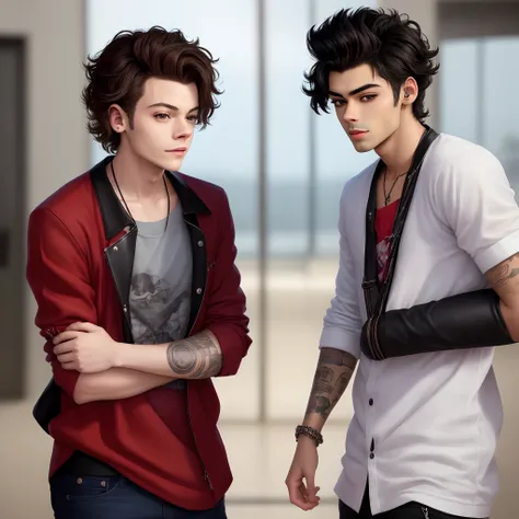 Harry styles e zayn malik juntos