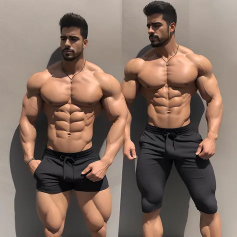 musculoso hombre cuerpo perfecto, Obra maestra