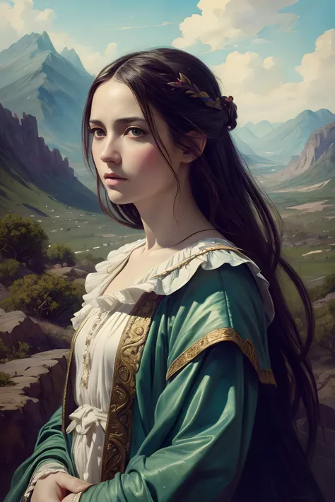 baroque,(masterpiece), the anime, best quality，(photo_(medium):1.0), by antonio j. manzanedo, jeremy lipking, zipper, in a surre...