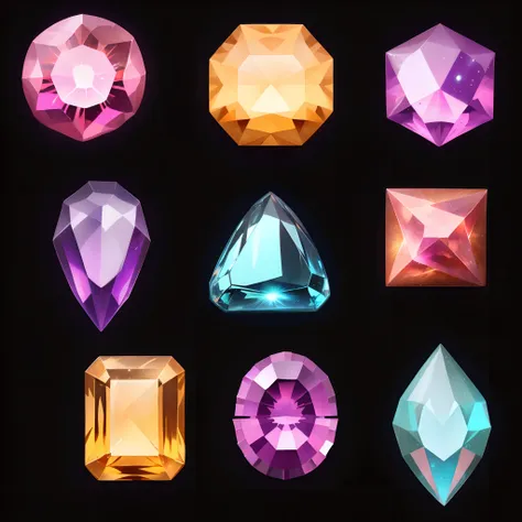 gameicon，pedras preciosas，game gems，highest masterpiece，high qulity