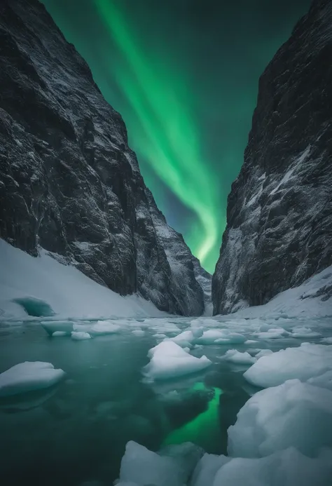 Beyond Antarctica、Go to the Garden of Eden、Beyond Antarctica、There is a green paradise, paradise、ice wall、The border between the ice wall and the green paradise、The border between the ice wall and the green paradise