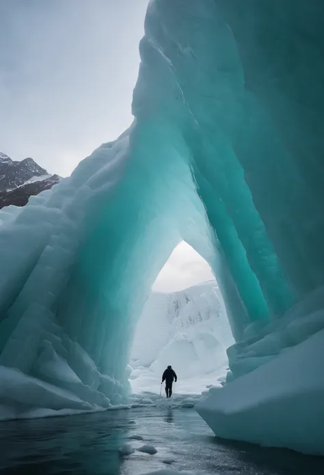 Beyond Antarctica、Go to the Garden of Eden、Beyond Antarctica、There is a green paradise, paradise、ice wall、The border between the ice wall and the green paradise、The border between the ice wall and the green paradise、Between the Giant Ice Walls、Beyond a Gia...