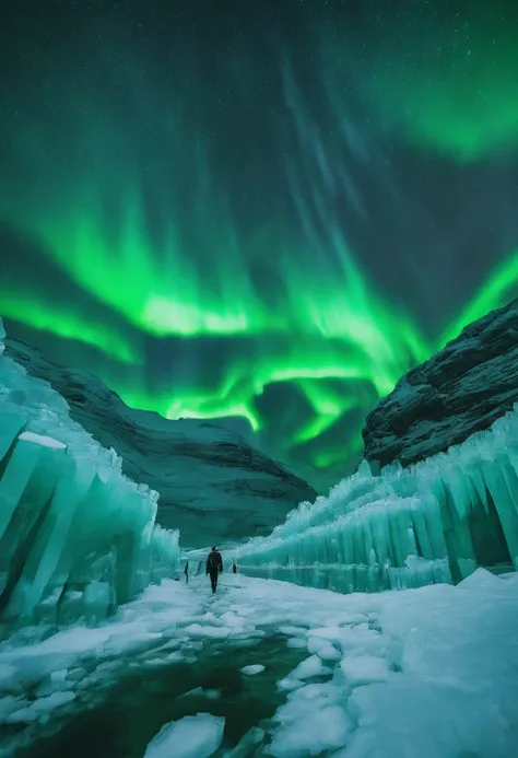 Beyond Antarctica、Go to the Garden of Eden、Beyond Antarctica、There is a green paradise, paradise、ice wall、The border between the ice wall and the green paradise、The border between the ice wall and the green paradise、Between the Giant Ice Walls、Beyond a Gia...