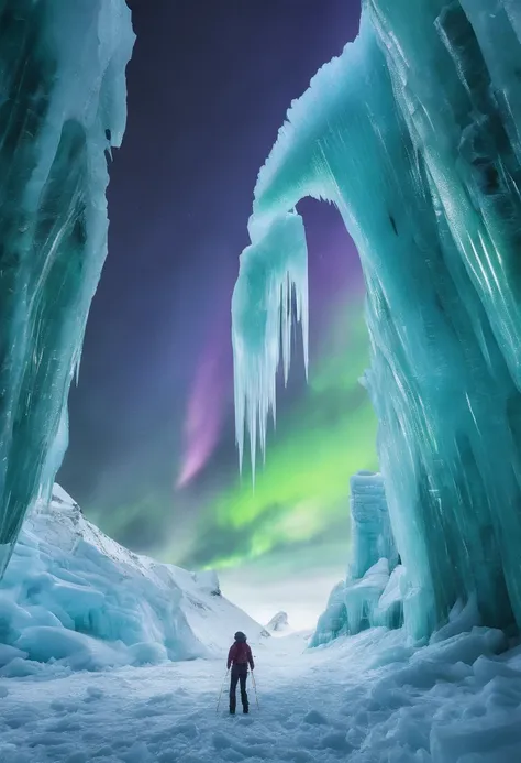 Beyond Antarctica、Go to the Garden of Eden、Beyond Antarctica、There is a green paradise, paradise、ice wall、The border between the ice wall and the green paradise、The border between the ice wall and the green paradise、Between the Giant Ice Walls、Beyond a Gia...