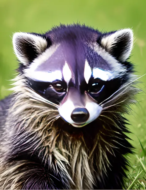 Cute、Realistic raccoon