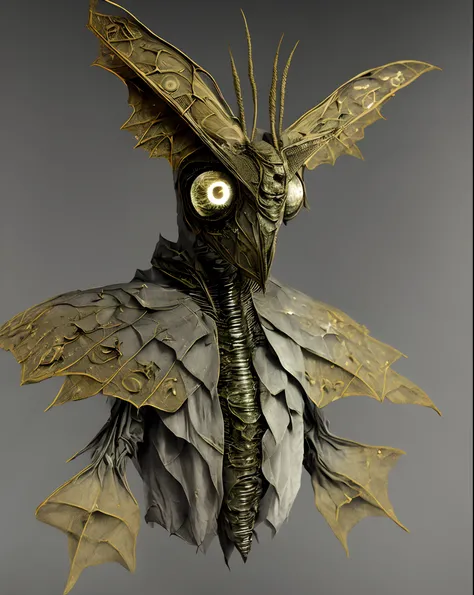 Alien Lunar moth man