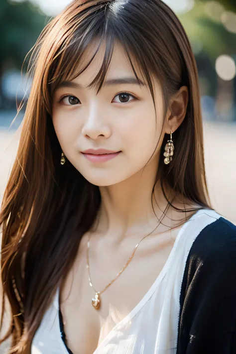 (Best Quality:1.4), (8K), 32K, (UHD), (Masterpiece:1.3), Photo of Japanese pretty woman, (Photorealistic), (Raw Photography), (1girl), (Ultra High Details), (Detailed face), perfect face, (Detailed hair), Beautiful hair, bangs, Layer Cut, (symmetrical eyes...