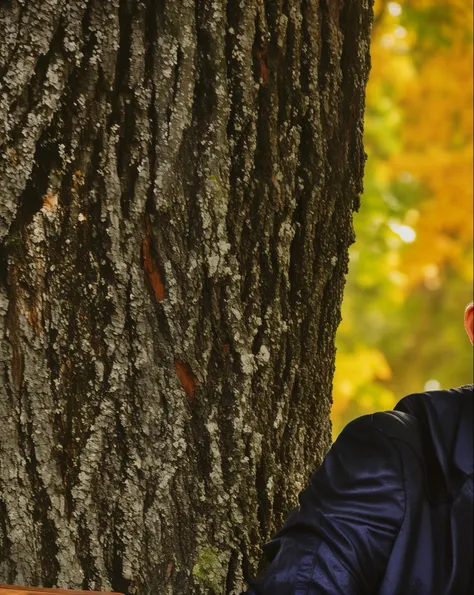 arafed man sitting on a bench in front of a tree, asian male, asian man, portrait a 1 5 - year - old boy, anton fedeev, alexey gurylev, artem, azimov, aleksander rostov, nikolay, profile picture 1024px, maxim shirkov, portrait image