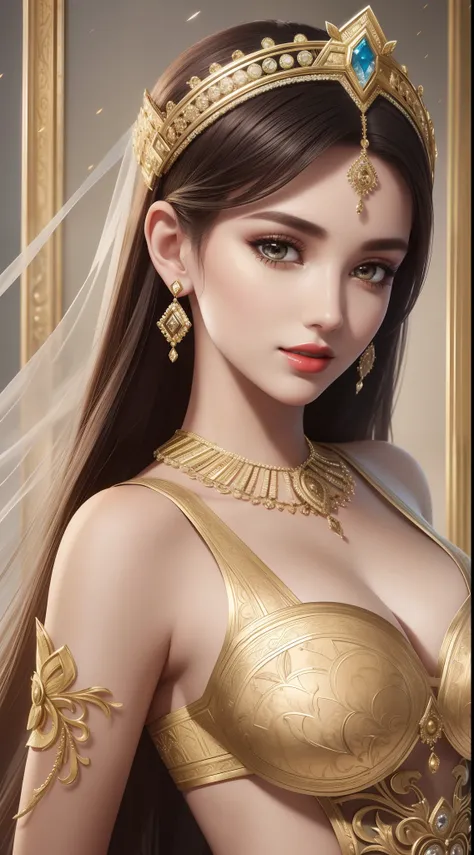 (Best Quality), (Ultra Precision), (16k,Ultra Realistic),(Sharpness), Art, Detailed Detailed, ((Goddess)))), One, Red Lips, (Perfect and Unbreakable Body Depiction), (Perfect Balance), (Adult Female in Early Twenties)))), (Beautiful Detailed Face), Beautif...