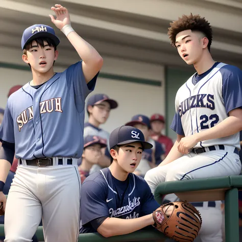 A high school baseball player named Suzuki