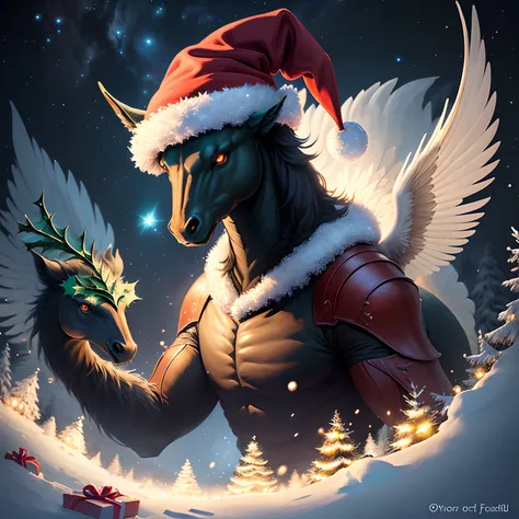 Christmas mythical creature